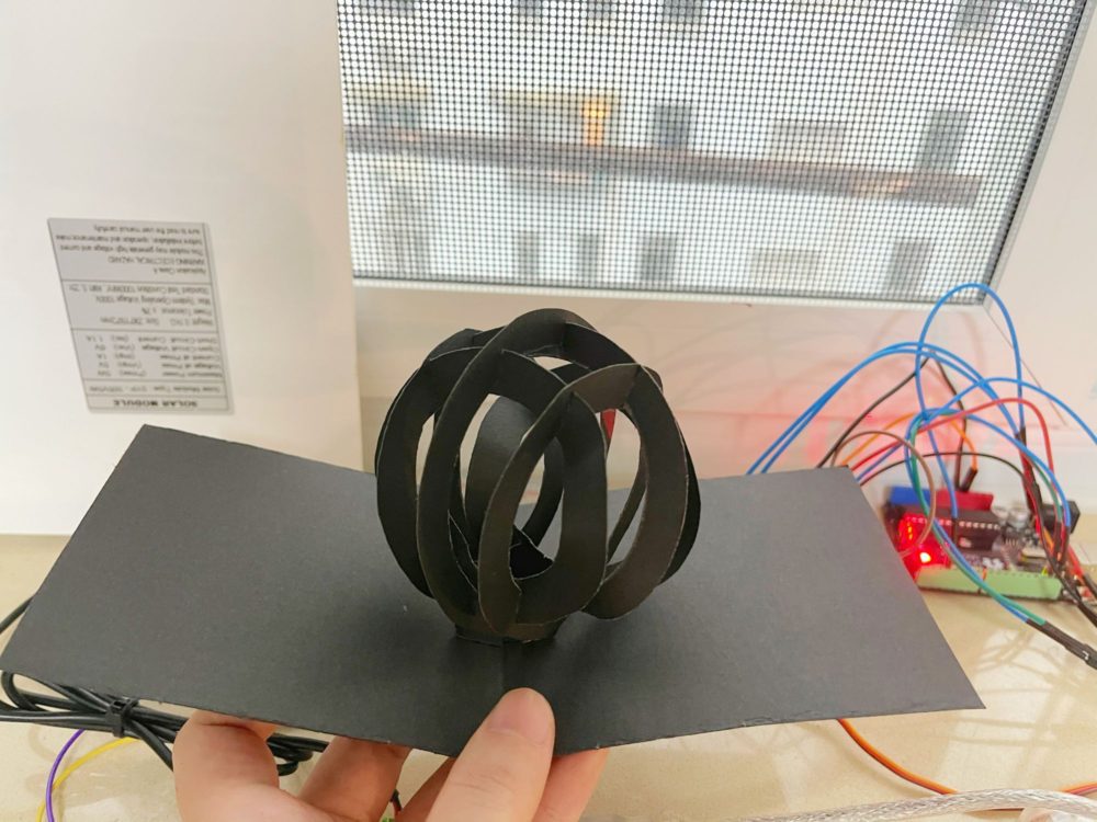 Funzo Cheng's Solar Paper Sculpture