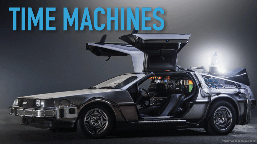 The Delorean from Back to the Future